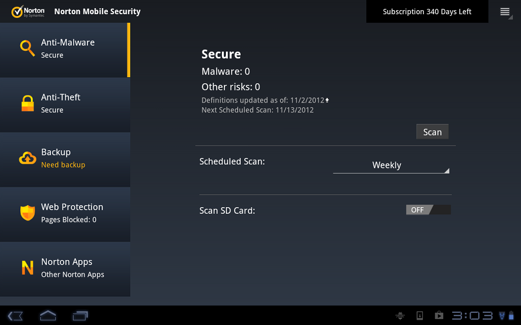 norton mobile security 360