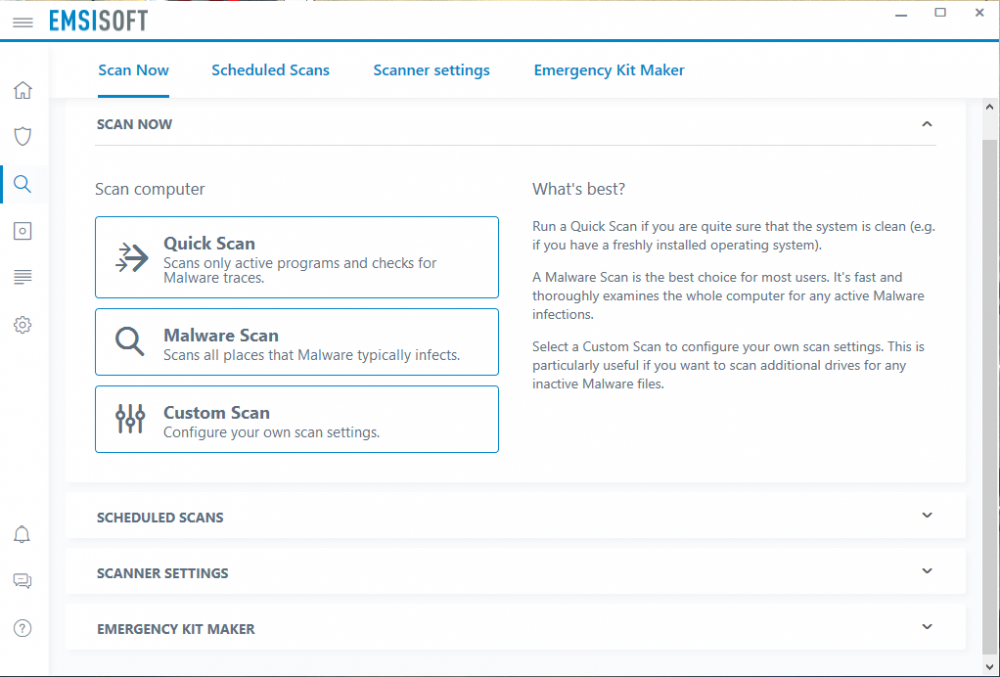 Emsisoft malware. Emergency Kit Scanner. Malware scan. Сканер от Malware. Сертификаты Emsisoft.