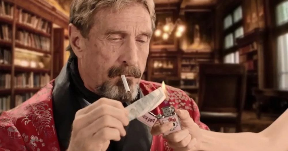 John McAfee charged with fraud