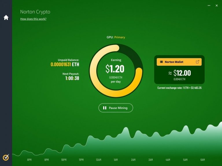 Developers built a miner for cryptocurrency into Norton 360 antivirus